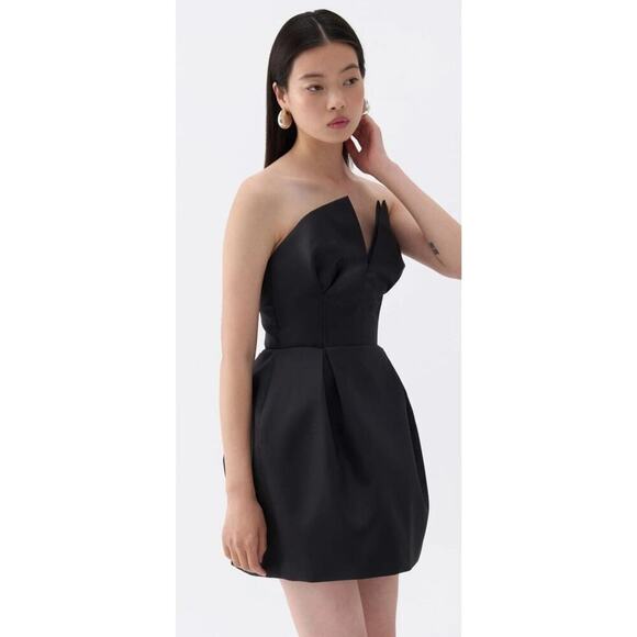 Nocturne Strapless Mini Dress Size EU 38  US M - Picture 3 of 12